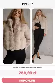 Renee magazyn tydzień 40 Strona 3: Kurtka z futerka zapinana na zamek Renee €269,99