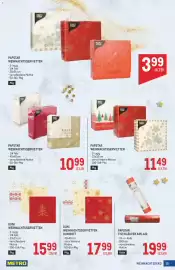 Metro Flugblatt Seite 15: Duni Weihnachtsservietten Dunisoft €17,99, Duni Weihnachtsservietten €15,99