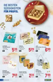 Metro Flugblatt Seite 20: Maitre Truffout Trüffelpralinen €2,19, Ildefonso Pralinen Nougat €5,39