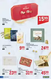 Metro Flugblatt Seite 22: Lindt Gold-Weiss Pralinen €23,99, Reber Pralinen Spezialitätenkassette €31,99