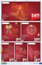 Metro Flugblatt Seite 5: Tarrington House LED Kranz mit Deko €39,99, Tarrington House LED SCHLEIFE €9,99