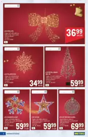 Metro Flugblatt Seite 6: Tarrington House LED Metallbaum €59,99, Tarrington House LED Polarstern €34,99
