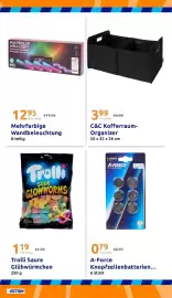 Action Flugblatt woche 40 Seite 28: A-Force Knopfzellenbatterien... €0,79, Trolli Saure Glühwürmchen €1,19