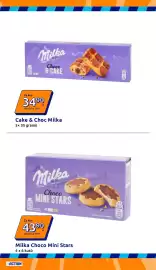 Action leták týden 40 Strana 8: WITH ALPINE MILK CHOCOLATE 5x Milka Choco & CAKE Za kus 34,90 199.43/kg 38.9 Cake & Choc