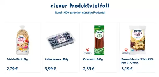 Clever Flugblatt woche 40 Seite 1