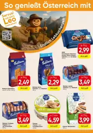 Spar Flugblatt woche 40 Seite 10: Kastner Früchte- oder Honiglebkuchen €4,59, Kastner Weinbeisser €3,99