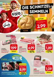 Spar Flugblatt woche 40 Seite 4: TANN Jausenspeck €1,89, TANN Schweinsschnitzel €6,99