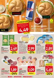 Spar Flugblatt woche 40 Seite 5: Bergader Bavaria blu €2,89, S-Budget Hendl Unterkeulen €5,69