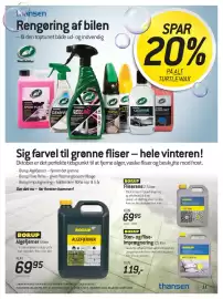 Thansen tilbudsavis Side 11: Fliserens 2,5 liter €69,95, Borup Sten- og flise-imprægnering 2,5 liter €119,00