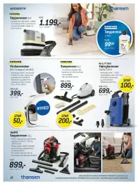 Thansen tilbudsavis Side 12: Damprensr SC2 €899,00, Vinduesvasker WV 1 Compact Care (EU) €399,00