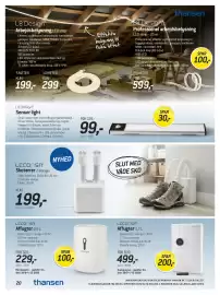 Thansen tilbudsavis Side 20: Affugter 0,8L €229,00, L8 Design Arbejdsbelysning LED strip €199,00