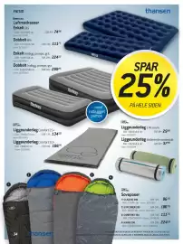 Thansen tilbudsavis Side 34: Bestway Luftmadrasser €74,96, Liggeunderlag Comfort 25+ / Comfort 50+ €134,25