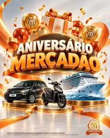Folheto Mercadão Atacadista semana 40 Página 1: E 3 E ANIVERSARIO MERCADAO HB20 $ MSC OFERTAS VÁLIDAS DE 29/09 A 05/10/2026