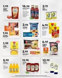 Folheto Mercadão Atacadista semana 40 Página 10: Farofa pronta mandioca €3,98, Farinha de mandioca grossa €6,48