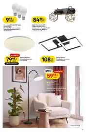 Castorama gazetka Strona 23: Plafon LED Cari €79,98, Plafon Brasco €108,00