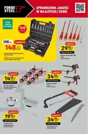 Castorama gazetka Strona 6: Zestaw kluczy 108 Forge Steel €148,00, Piła ręczna 3 w 1 €34,98