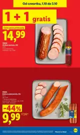 Lidl gazetka Strona 11: Kiełbasa podwawelska XXL Pikok €9,99