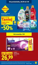 Lidl gazetka Strona 23: Papier toaletowy 4-warstwowy XXL 16-pak Floralys €26,99