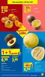 Lidl gazetka Strona 49: Kaki Sharon €2,99, Marakuja 3-pak €6,99