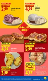 Lidl gazetka Strona 53: Pączek deli mascarpone €3,49, Minicalzone margherita z mozzarellą i pomidorami €4,99