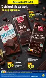 Lidl gazetka Strona 67: Czekolada gorzka z całymi orzechami 57% kakao Fin Carré €6,89