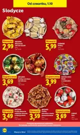 Lidl gazetka Strona 76: Miodownik Mieszko €2,99, Praliny Amoretta malinowa chmurka w białej polewie Mieszko €3,49