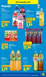 Lidl gazetka Strona 81: Witaminowa lemoniada truskawka Oshee €5,29, Sok Psi Patrol jabłko 6-pak Hortex Leon 100% €9,29