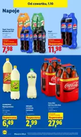 Lidl gazetka Strona 82: Napój gazowany Coca-Cola 4-pak €27,96, Napój gazowany Schweppes Zero Lemon €6,49