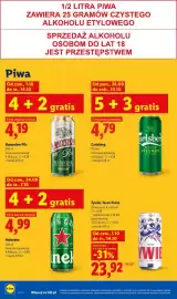 Lidl gazetka Strona 84: Piwo Namysłów Pils €4,19, Piwo Żywiec 8-pak €23,92