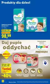 Lidl gazetka Strona 92: Pieluszki Pampers Active Baby 5 €98,99