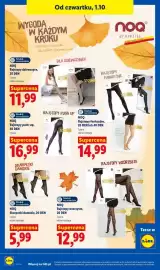 Lidl gazetka Strona 94: Rajstopy funkcyjne 20 DEN NOQ €14,99, Skarpetki damskie 20 DEN NOQ €5,99
