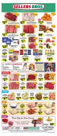 Sellers Bros weekly ad week 40 Page 1: Family Pack Chicken Drumsticks €0,67, Sweet & Juicy Jumbo Mandarins €1,99