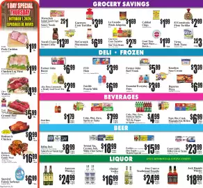 Baja Ranch weekly ad week 40 Page 2: Fresh, Boneless Chicken Leg Meat €1,99, Certified Angus Beef Fresh Ground Beef €5,99