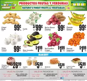 Baja Ranch weekly ad week 40 Page 4: Hass Avocados €1,99, Garlic €0,99