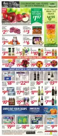 Rouses weekly ad week 40 Page 8: Michelob Ultra €22,49, Juggernaut or Pessimist Red Wine €16,99