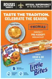 Rouses weekly ad week 40 Page 9: ROUSES MARKETS OFFICIAL SUPERMARKET OF THE NEW ORLEANS SAINTS TASTE THE TRADITION