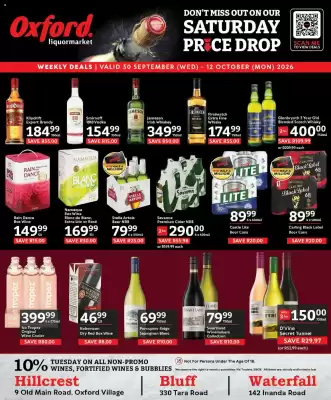 Oxford Freshmarket (valid until 12-10)