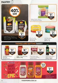 Foodworks catalogue week 40 Page 16: Gravox Instant Gravy or Sauce Can €3,80, Leggo's Tomato Paste €4,30