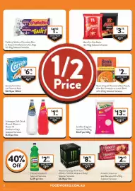 Foodworks catalogue week 40 Page 2: Schweppes Soft Drink Mineral Water or Mixers €1,65, Monster Energy Drink Cans €8,75