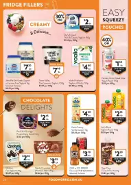 Foodworks catalogue week 40 Page 24: Tamar Valley The Creamery Yoghurt €7,50, Pauls Creamy Vanilla Custard €4,30