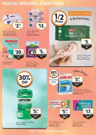 Foodworks catalogue week 40 Page 27: Band-Aid Brand Adhesive Bandages Clear Strips €3,50
