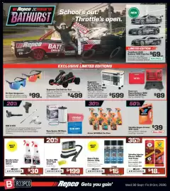 Repco catalogue Page 1: Valvoline Injector Cleaner €18,00