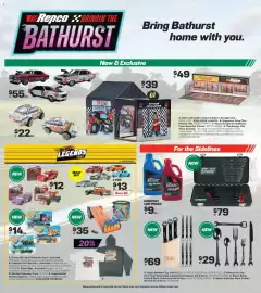 Repco catalogue Page 2: Repco Bathurst wrench set €79,00, Multi Buy €13,00