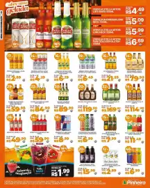 Encarte Pinheiro Supermercado Página 3: Suco de uva tinto pratile integral €15,90, Whisky jameson irlandês €89,90
