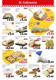 Volantino MAX Supermercati Pagina 3: Asiago DOP €1,19, Formaggio pecorino canestrato stagionato classico €1,69