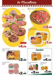 Volantino MAX Supermercati Pagina 5: Hamburger di pollo Avimecc €2,49, Cordon Bleu Martini €3,49