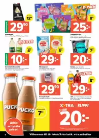 Coop Extra reklamblad vecka 41 Sida 4: Quattrocento, Medlemspris €41,00, Fruktdryck 8-pack €25,00