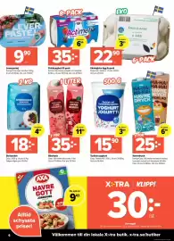 Coop Extra reklamblad vecka 41 Sida 6: Leverpastej €9,90, Ekologiska ägg 6-pack €22,90