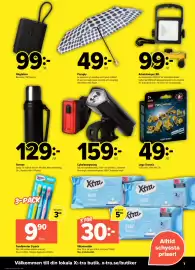 Coop Extra reklamblad vecka 41 Sida 7: Högtalare €99,00, Arbetslampa LED €99,00