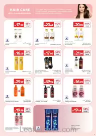Carrefour catalogue Page 7: HAIR CARE HEALTHY HAIR BEGINS HERE The right shampoo and conditioner combo helps cleanse